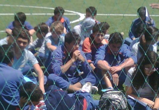 Alumnos de 9º y 10º del Colegio Terranova
